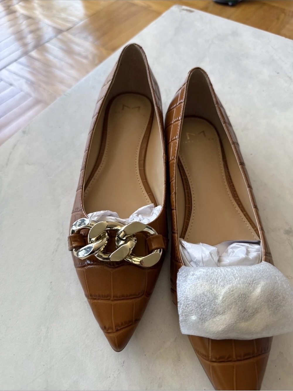 Marc Fisher Selina Flat Size 8 M New With Box